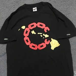 Crooks & Castles Hawaii Island Chain C T-Shirt 2012 RARE